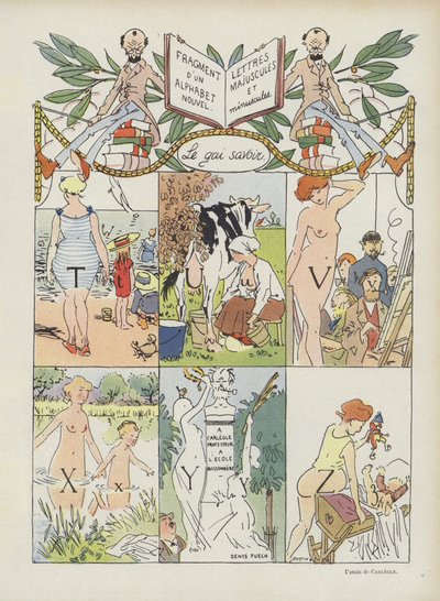 Illustration for Le Rire by Charles Emile Egli