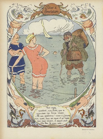 Illustration for Le Rire by Charles Emile Egli