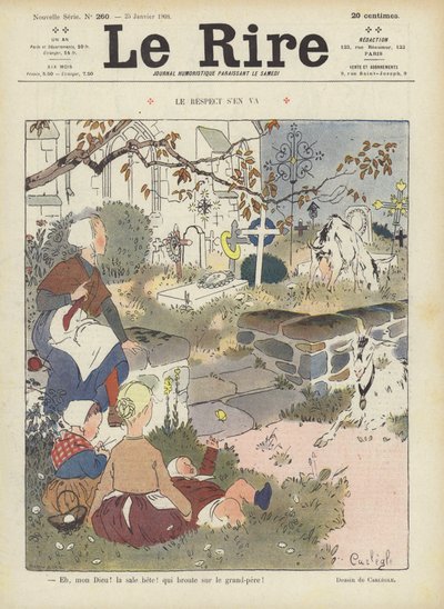 Illustration for Le Rire by Charles Emile Egli