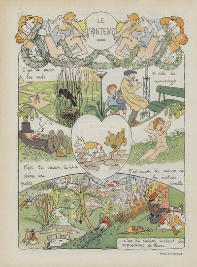 Illustration for Le Rire by Charles Emile Egli