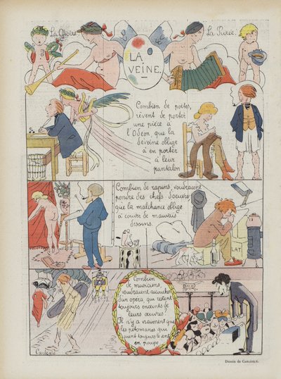 Illustration for Le Rire by Charles Emile Egli