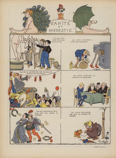 Illustration for Le Rire by Charles Emile Egli