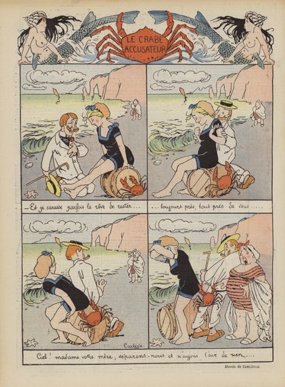Illustration for Le Rire by Charles Emile Egli