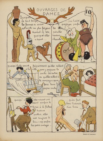 Illustration for Le Rire by Charles Emile Egli