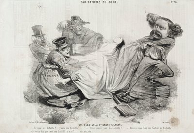 An Intensely Contested Young Woman by Charles Emile Jacque