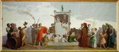 A Human Comedy by Charles Emile de Tournemine