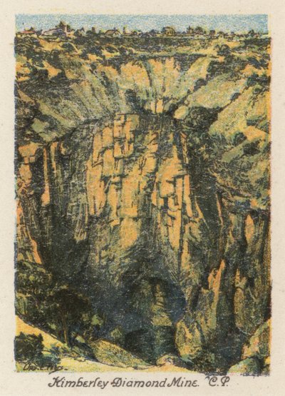 South Africa: Kimberley Diamond Mine, CP by Charles Ernest Peers