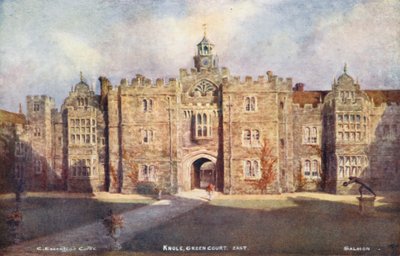 Knole House: Green Court, East by Charles Essenhigh Corke