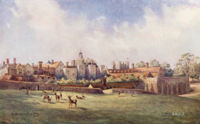 Knole House: North-East Front by Charles Essenhigh Corke