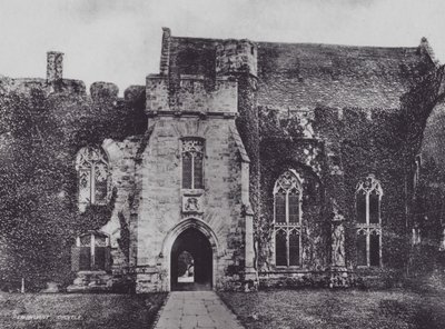 Penshurst Castle by Charles Essenhigh Corke