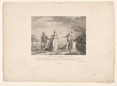 Return of Jacques Necker, 1788 by Charles Etienne Gaucher