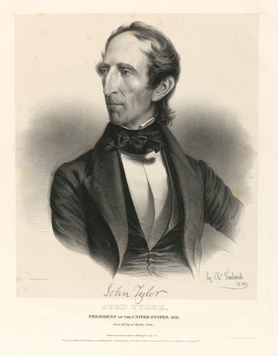 John Tyler by Charles Fenderich