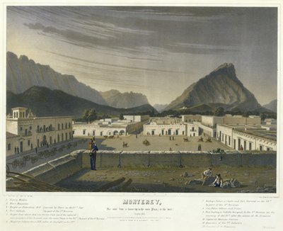 Monterey, As Seen from a House-Top in the Main Plaza, [to the West] October by Charles Fendrich