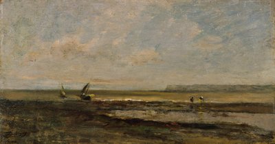 Beach Scene by Charles Francois Daubigny