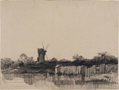 Scene in Holland by Charles Francois Daubigny