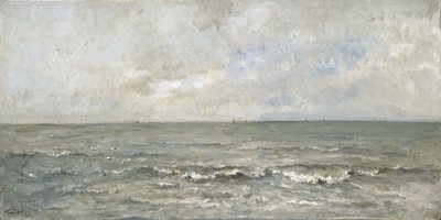 Seascape by Charles Francois Daubigny