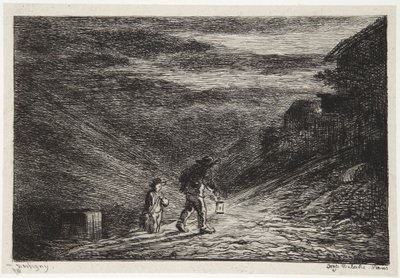 The Search for an Inn by Charles Francois Daubigny
