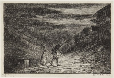 The Search for an Inn by Charles Francois Daubigny
