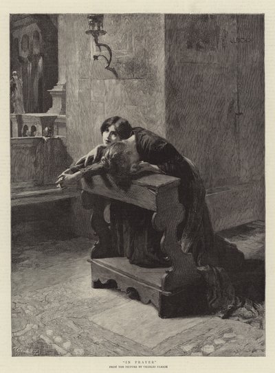 In Prayer by Charles Frederic Ulrich