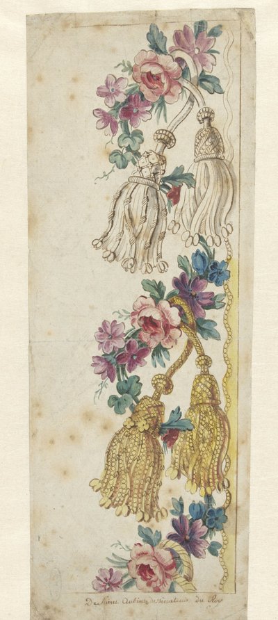Design for an Embroidered Border by Charles Germain de Saint Aubin
