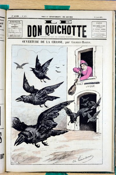 Cover of The Don Quixote, number 271, Satirical in Colors by Charles Gilbert Martin