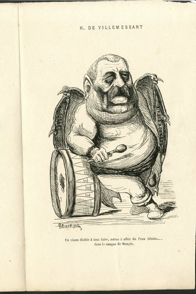 Illustration by Charles Gilbert-Martin in Contemporary Grimaces by Charles Gilbert Martin