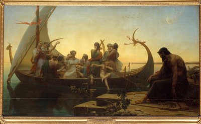 Lost Illusions or Evening by Charles Gleyre