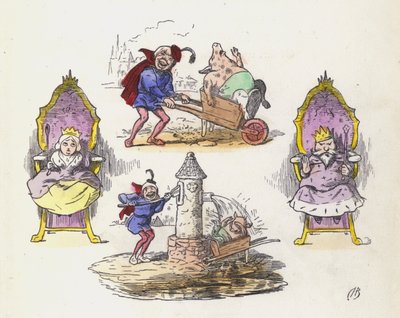 The Little Piggy-wig by Charles Henry (after) Bennett