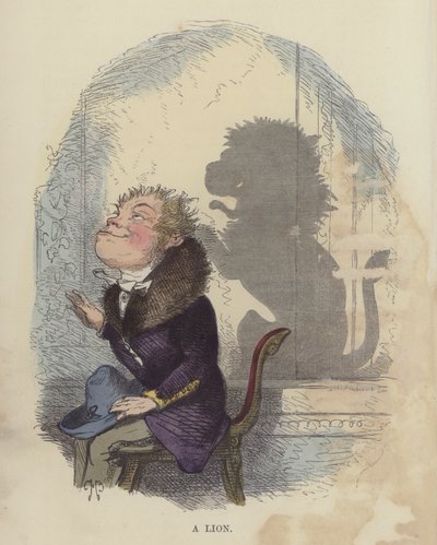 A Lion by Charles Henry Bennett