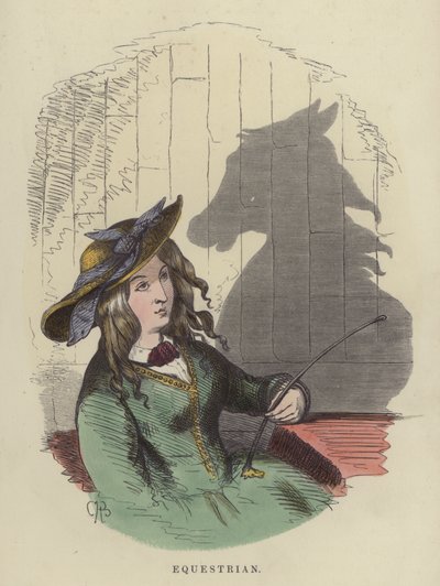 Equestrian by Charles Henry Bennett
