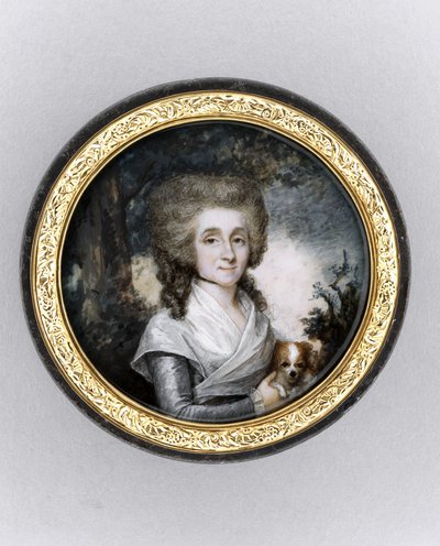 Box with Portrait of a Woman by Charles Hénard