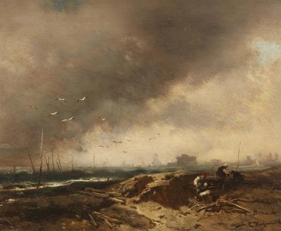 Driftwood Collectors by Charles Hoguet