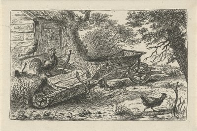 Two Wheelbarrows by Charles Howard Hodges (possibly)