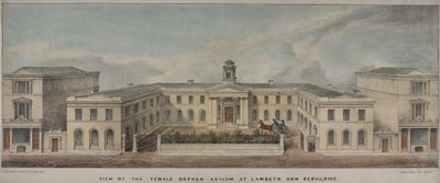 The Lambeth Asylum for Girls, Founded 1758, c.1840 by Charles Ingrey
