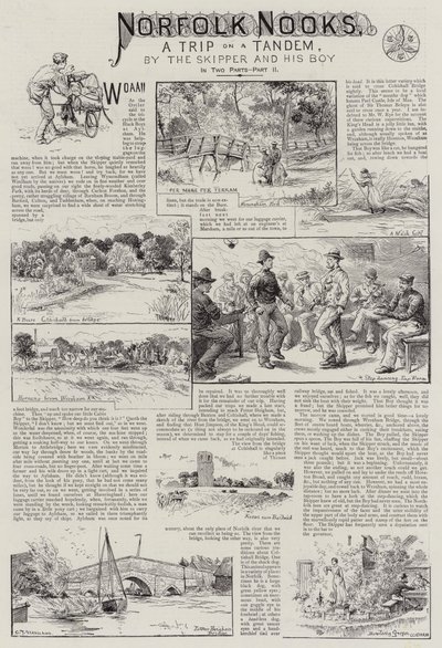 Norfolk Nooks by Charles J. (after) Staniland
