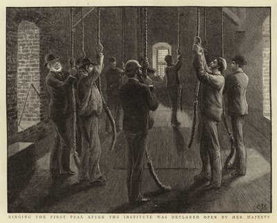 Ringing the First Peal After the Institute Was Declared Open by Her Majesty by Charles J. Staniland