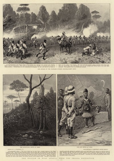 The British in West Africa, with the Ibouza Expedition by Charles J. Staniland
