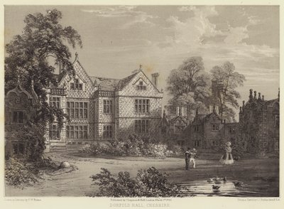 Dorfold Hall, Cheshire by Charles James Richardson