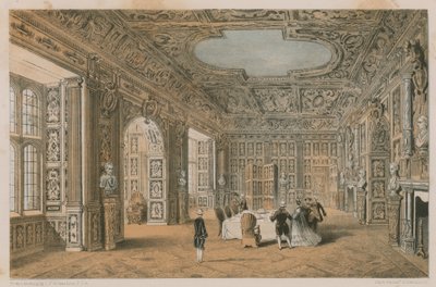 The Gilt Room, Holland House by Charles James Richardson