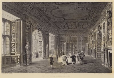 The Gilt Room, Holland House by Charles James Richardson