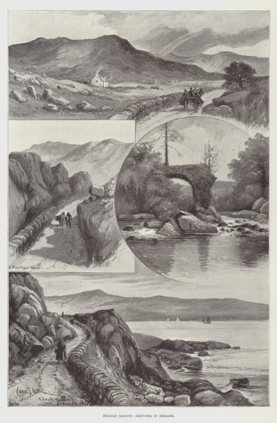 Holiday Haunts, Sketches in Ireland by Charles John de Lacy