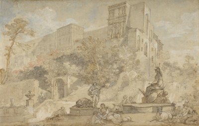 The Fountain of Rome at the Villa d