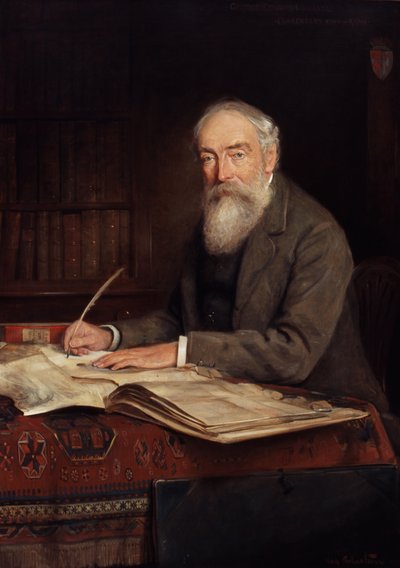 George Edward Cokayne, Clarenceux King of Arms by Charles Kay Robertson
