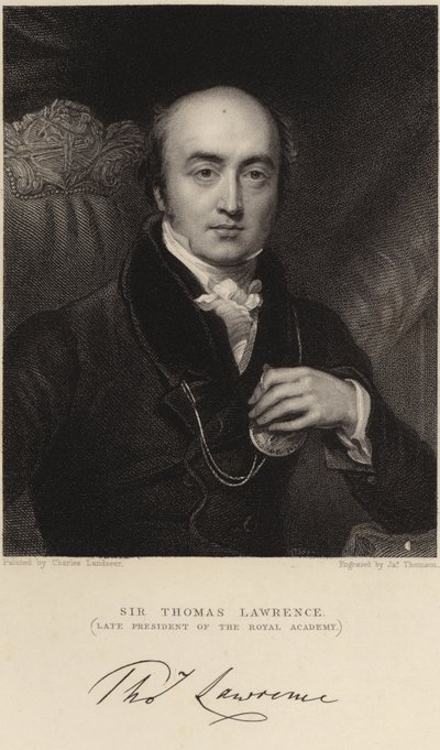 Sir Thomas Lawrence by Charles Landseer