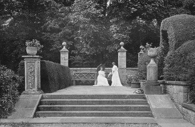 A Garden Stairway by Charles Latham