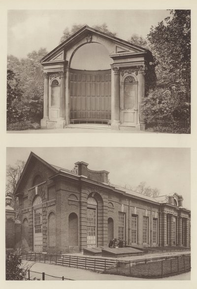 Alcove and Banqueting Hall, Kensington Gardens by Charles Latham