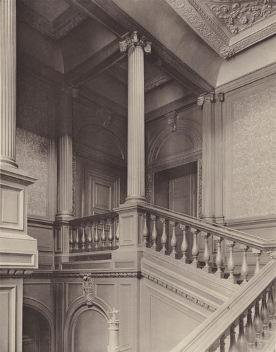Ashburnham House, Westminster, the Staircase by Charles Latham