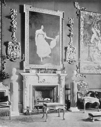 Chimney-Piece in Great Dining-Room by Charles Latham