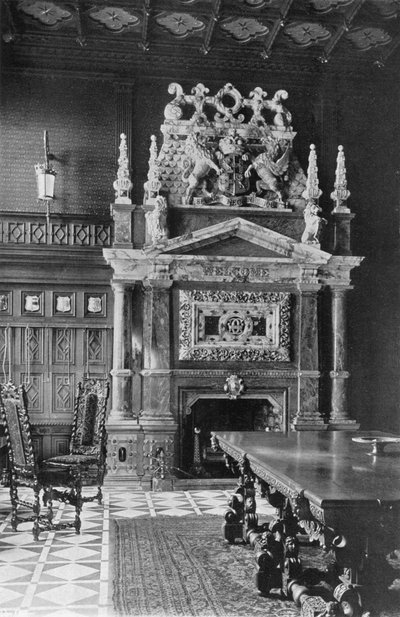 Chimney-Piece in the Reception-Room by Charles Latham