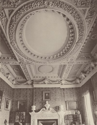 Coleshill, Berkshire, Interior of Saloon by Charles Latham